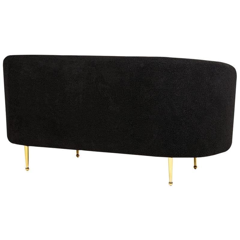 2-sits soffa Loen - Svart, guld - Möbler - Soffa - 2 sits soffa