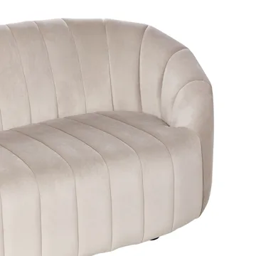 2-sits soffa Malung - Beige - Möbler - Soffa - Sammetssoffa
