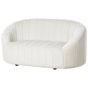 2-sits soffa Malung - Off-White - Möbler - Soffa - Sammetssoffa