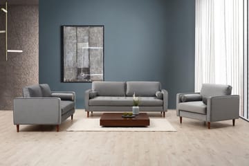 Mirrilnesh Soffa 2-sits - Ljusgrå - Möbler - Soffa - 2 sits soffa