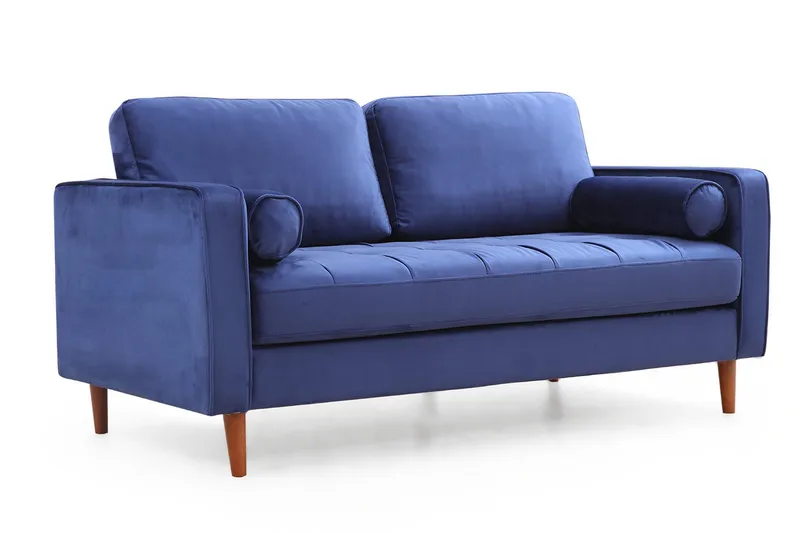 Mirrilnesh Soffa 2-sits - Marinblå - Möbler - Soffa - 2 sits soffa
