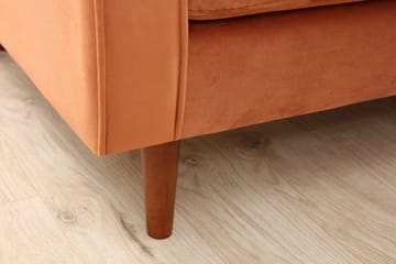 Mirrilnesh Soffa 2-sits - Orange - Möbler - Soffa - 2 sits soffa