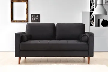 Mirrilnesh Soffa 2-sits - Svart - Möbler - Soffa - 2 sits soffa