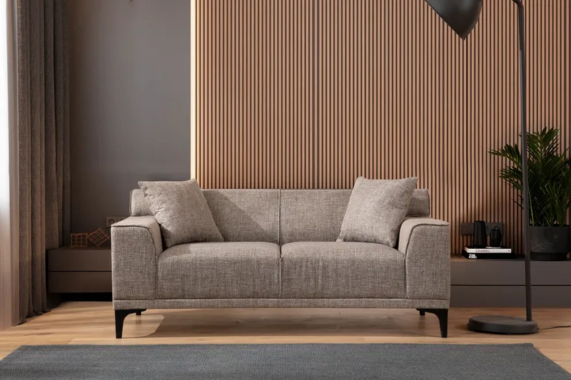 Mississauga Soffa 2-sits, Brun