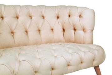 Monroew 2-sits Soffa - Krämvit/Natur - Möbler - Soffa - 2 sits soffa