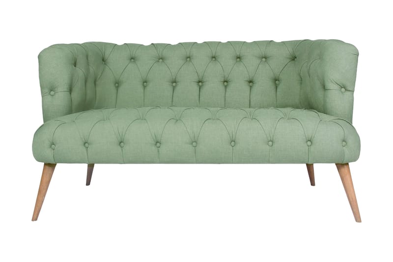 Monroew 2-sits Soffa - Petrolgrön/Natur - Möbler - Soffa - 2 sits soffa