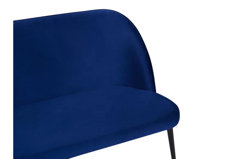 Osbyn 2-sits Soffa - Sammet/Blå - Möbler - Soffa - Kökssoffa & pinnsoffa