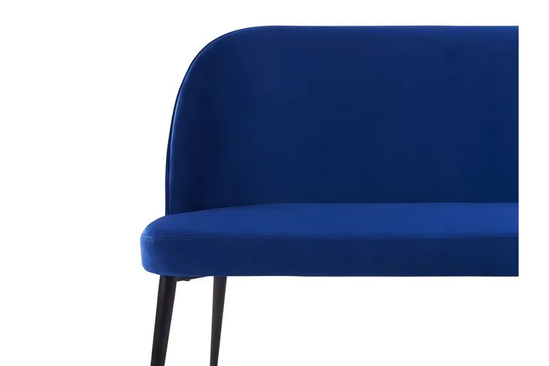 Osbyn 2-sits Soffa - Sammet/Blå - Möbler - Soffa - Kökssoffa & pinnsoffa