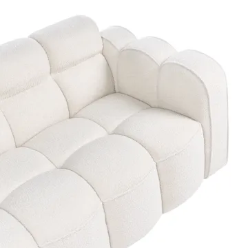 2-sits soffa Utana - Off-White - Möbler - Soffa - 2 sits soffa