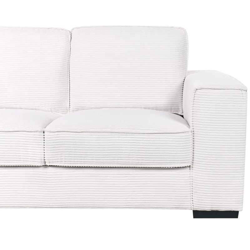 2-sits soffa Vikran - Vit, Svart - Möbler - Soffa - 2 sits soffa