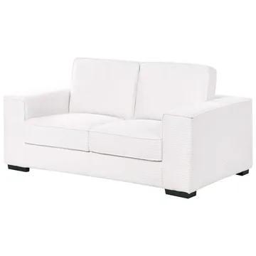 2-sits soffa Vikran - Vit, Svart - Möbler - Soffa - 2 sits soffa