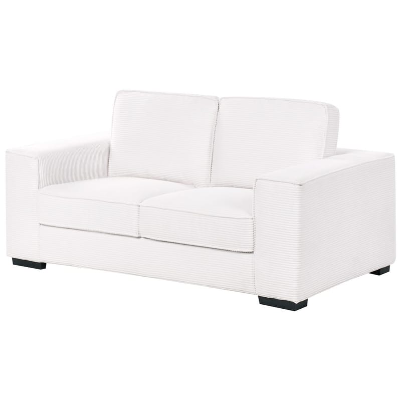 2-sits soffa Vikran - Vit, Svart - Möbler - Soffa - 2 sits soffa