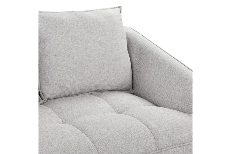 2-sitssoffa Hobro Grå, svart - Grå - Möbler - Soffa - 2 sits soffa