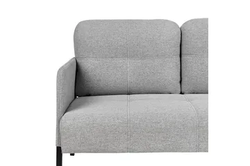 2-sitssoffa Lahti Grå, svart - Grå, svart - Möbler - Soffa - 2 sits soffa