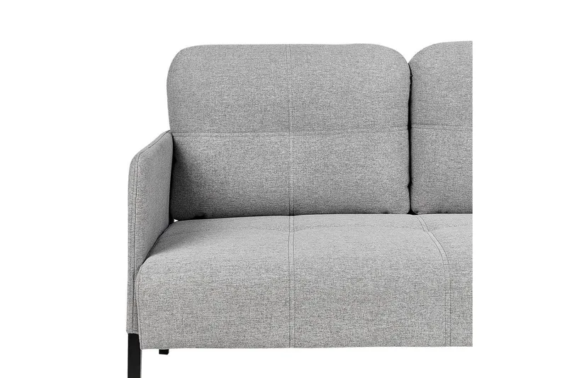 2-sitssoffa Lahti Grå, svart - Grå, svart - Möbler - Soffa - 2 sits soffa