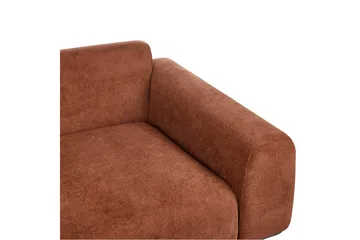 2-sitssoffa Laurila Brunt, mörkt trä - Brunt, mörkt trä - Möbler - Soffa - 2 sits soffa