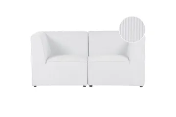 2-sitssoffa Lemvig Vit - Vit - Möbler - Soffa - Modulsoffor - Komplett modulsoffa