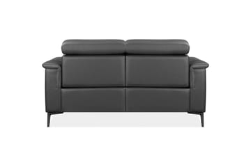 2-sitssoffa Lund Grå, PU, Elektrisk vilstol - Grå, PU, Elektrisk vilstol - Möbler - Soffa - Skinnsoffor