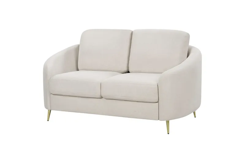 2-sitssoffa Trosa Beige, guld - Beige, guld - Möbler - Soffa - 2 sits soffa