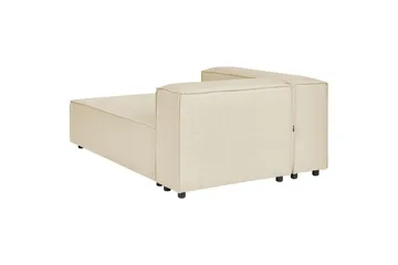 3-sits Hörnsoffa med fotpall Aprica Högervänd - Högervänd - Möbler - Soffa - Divansoffor & schäslongsoffa
