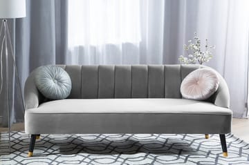 Alsvag Soffa 2-4 Sits - Grå - Möbler - Soffa - 3 sits soffa