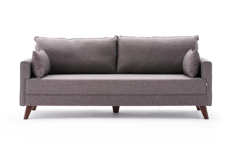 Antigua 3-sits Soffa - Brun/Natur - Möbler - Soffa - Bäddsoffa - Bäddsoffa 3 sits