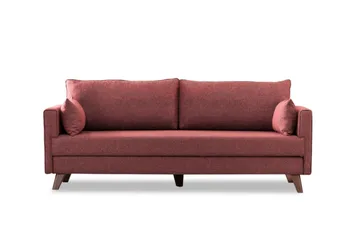 Antigua Soffa 3-sits - Röd - Möbler - Soffa - Bäddsoffa - Bäddsoffa 3 sits