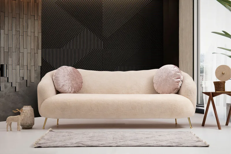 Caraquet Soffa 3-sits, Beige