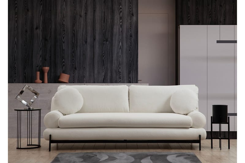 Cassius Soffa 3-sits - Vit - Möbler - Soffa - 3 sits soffa
