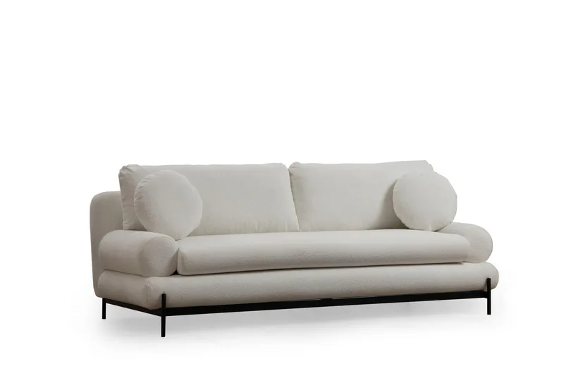 Cassius Soffa 3-sits - Vit - Möbler - Soffa - 3 sits soffa