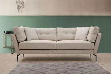 Dorval Soffa 3-sits - Beige - Möbler - Soffa - 3 sits soffa