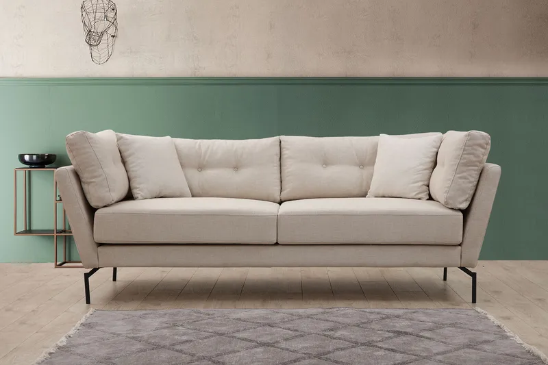 Dorval Soffa 3-sits - Beige - Möbler - Soffa - 3 sits soffa
