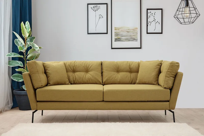 Dorval Soffa 3-sits - Grön - Möbler - Soffa - 3 sits soffa