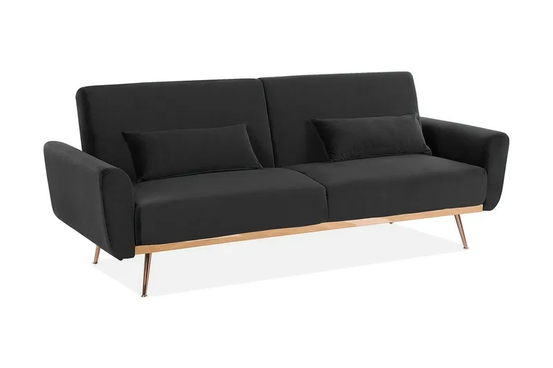 Eina Soffa 2-4 Sits, Svart