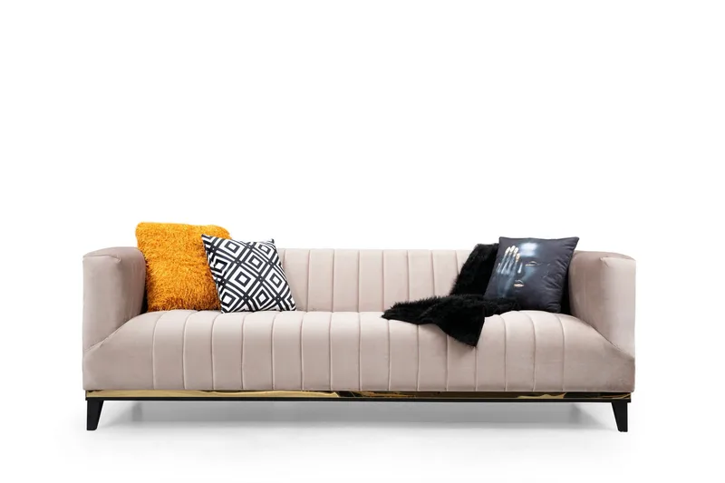 Esquimalt Soffa 3-sits - Beige - Möbler - Soffa - 3 sits soffa