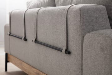 Eti Soffa 3-sits - Grå - Möbler - Soffa - 3 sits soffa