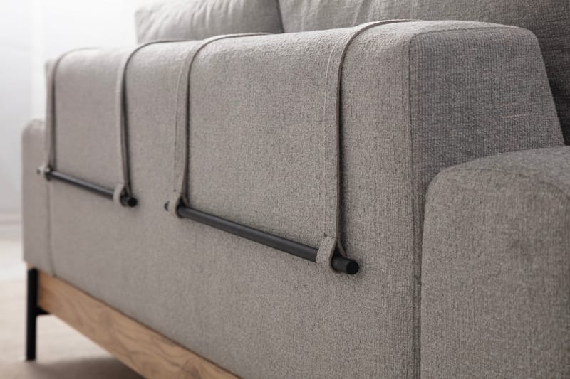 Eti Soffa 3-sits - Grå - Möbler - Soffa - 3 sits soffa