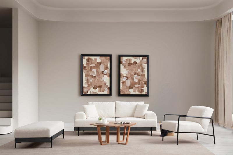 Eti Soffa 3-sits - Vit - Möbler - Soffa - 3 sits soffa