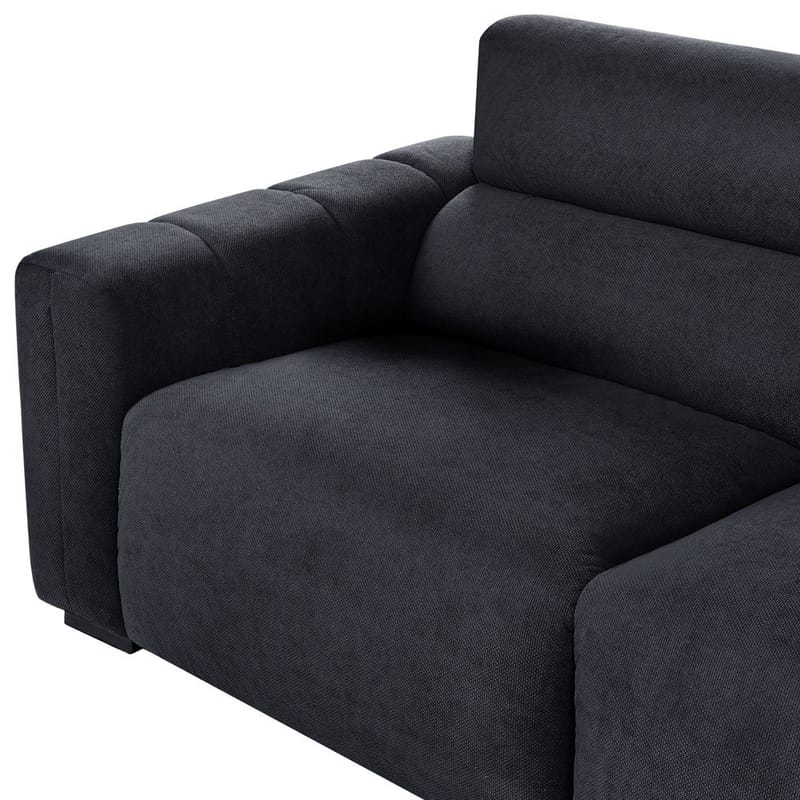 3-sits soffa Fauskan - Svart - Möbler - Soffa - 3 sits soffa