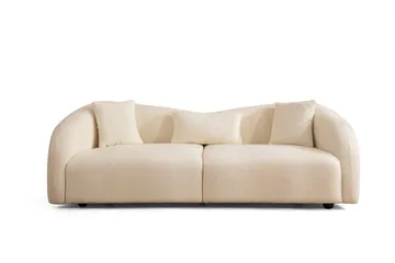 Hungirr Soffa 3-sits - Beige|Bouclé - Möbler - Soffa - 3 sits soffa