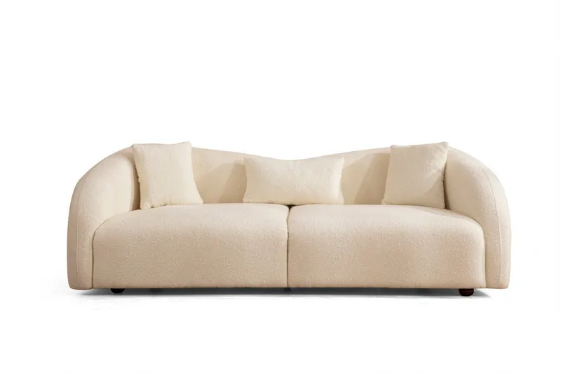 Hungirr Soffa 3-sits - Beige|Bouclé - Möbler - Soffa - 3 sits soffa