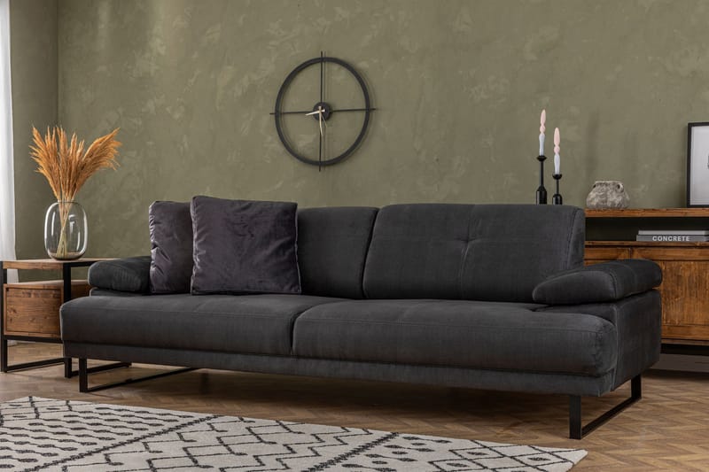 Kitimat Soffa 3-sits - Antracit - Möbler - Soffa - 3 sits soffa
