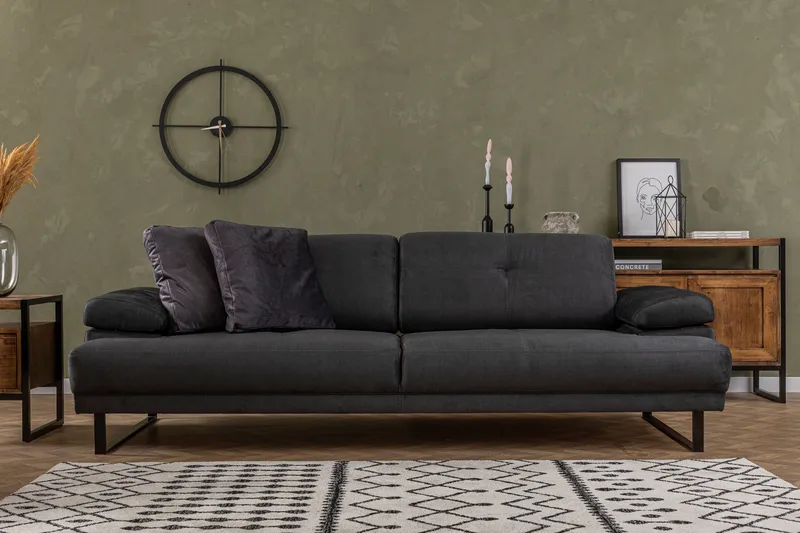 Kitimat Soffa 3-sits - Antracit - Möbler - Soffa - 3 sits soffa