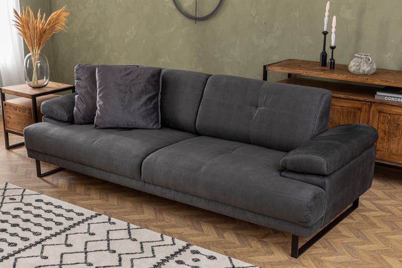 Kitimat Soffa 3-sits - Antracit - Möbler - Soffa - 3 sits soffa