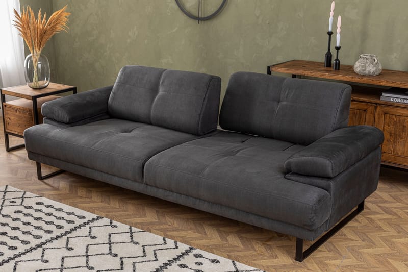 Kitimat Soffa 3-sits - Antracit - Möbler - Soffa - 3 sits soffa