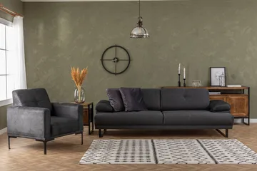 Kitimat Soffa 3-sits - Antracit - Möbler - Soffa - 3 sits soffa