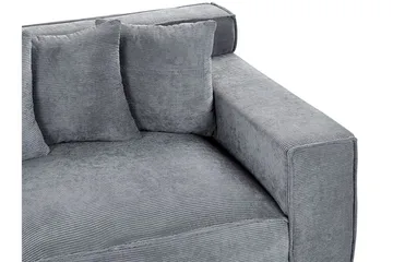Lahall 3-sits Soffa - Mörkgrå - Möbler - Soffa - 3 sits soffa
