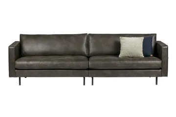Lissbon 3-sits Soffa - Svart - Möbler - Soffa - 3 sits soffa