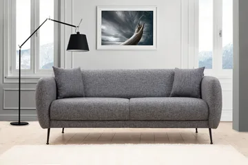 Longbush Soffa 3-sits - Grå - Möbler - Soffa - 3 sits soffa