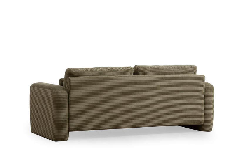 Makhan Soffa 3-sits - Grön - Möbler - Soffa - 3 sits soffa